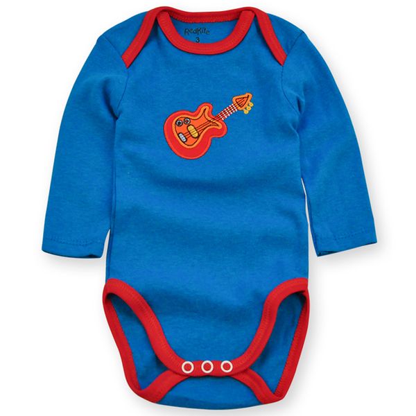 

redkite 5 pcs/lot romper baby clothes long sleeve newborn pure cotton boy girl, Blue