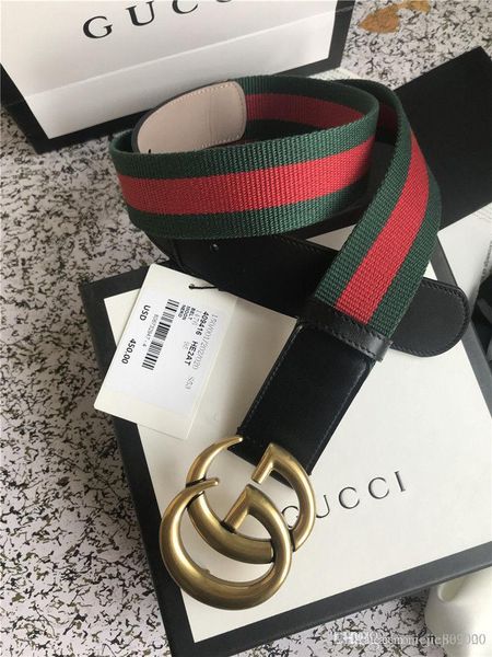 

luxury belt mens designers belts big buckle belts men luxury buckle belt fashion mens genuine leather belts with box tags, Black;brown