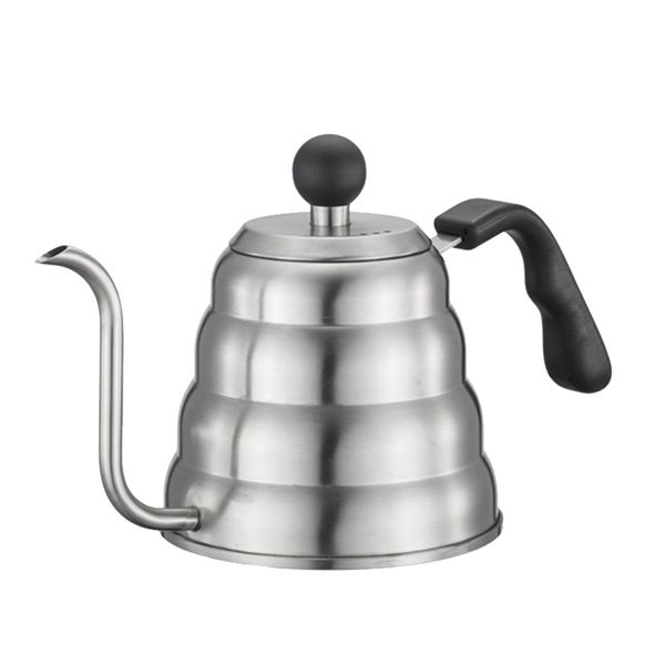 

easy-stainless steel coffee drip gooseneck kettle pot teapot kettle tea maker hight quality bottle kitchen accessorie coffee pots