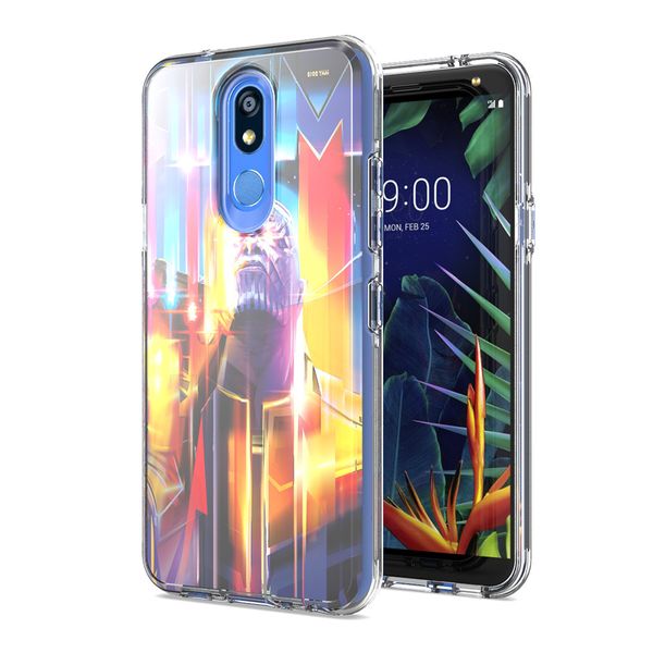 

жесткий пк + мягкий тпу прозрачный прозрачный чехол lg aristo 2 3 / x210 / lv3 ii / tribute dynasty / k8 2018 / phoenix 4 задняя крышка прот