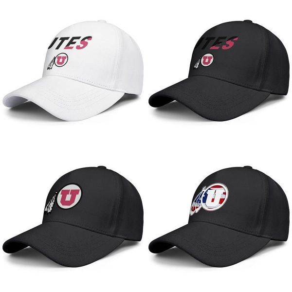

utah utes effect flag logo mens and womens adjustable trucker cap fitted blank custom classic baseballhats football mesh logo usa flag, Blue;gray