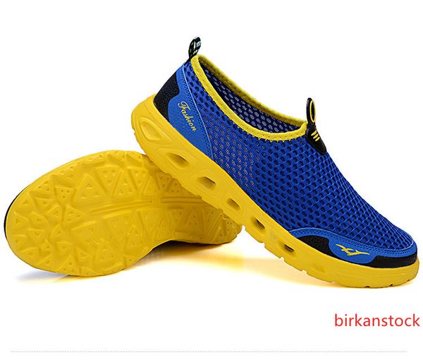 

moonlight outdoor aqua shoes mesh breathable water sneakers footwear quick dry lightweight summer men water beach shoes