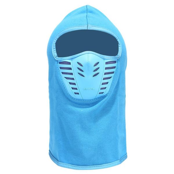 

multifunction solid windproof riding skiing face mask sunscreen face mask, Black
