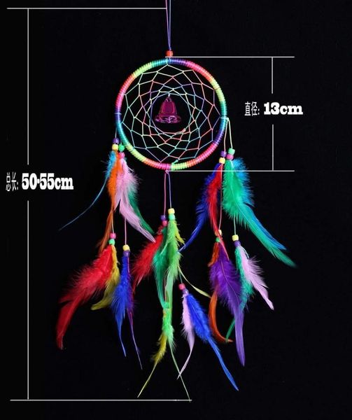 2019 Wholesale New Beautiful Colorful Feather Wall Hanging