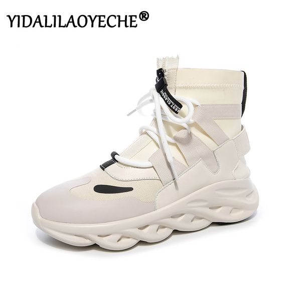 

lace up black sneakers round toe white sneakers platform autumn women trainers shoes soild ladies spring summer