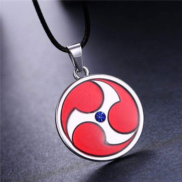 Satın Al Mosu Toptan Sıcak Anime Naruto Kolye Uchiha Itachi Mangekyou Sharingan Kolye Cosplay Oyuncak Takı 09 Dhgatecomda