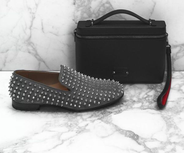 

Дизайнерские мужские деловые туфли на плоской подошве с красной подошвой туфли м