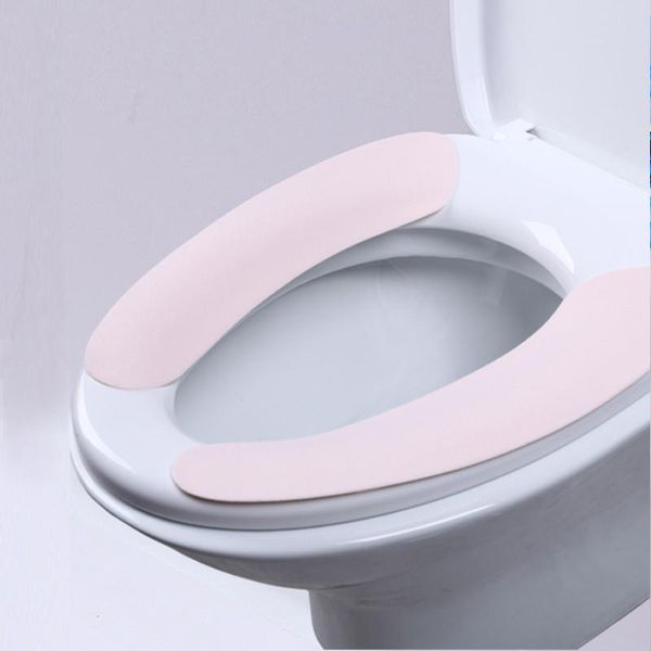 

toilet seat cover soft comfortable artificial fiber washable bathroom toilet seat cover mat lid closestool cloth for wh0137