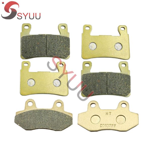 

motorcycle copper semi-metal front brake pads for hyosung gt650r 2009-2015 st7 (st700 custom) 2010-2015 st7 deluxe 2012-2015