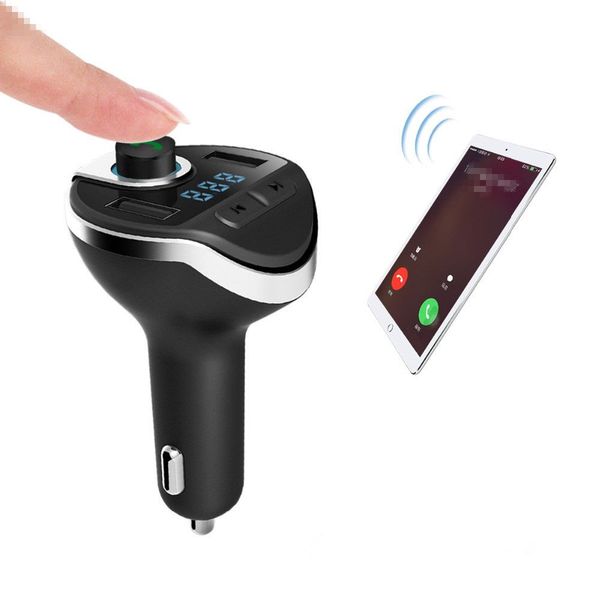 

ентл 2018 новый t20 автомобилей bluetooth kit автомобильное зарядное устройство fm launcher mp3-плеер громкой связи fm-передатчик радио lcd