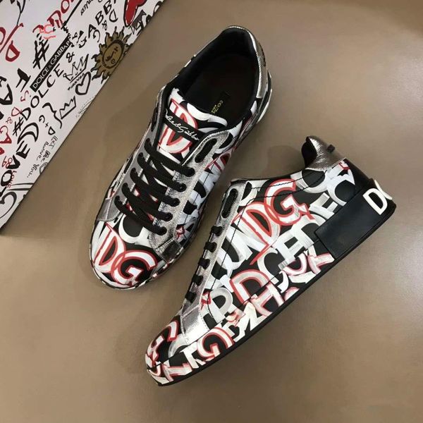 

2019 Fashion cheap colorful print fashion casual shoes Hot man Shoe Walking genuine leather sportswear sneake size 38-45