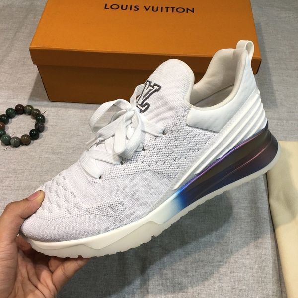 

c2 fashion casual shoes sports shoes men's sneakers comfortable breathable knitted uppers original box packaging zapatos hombre, Black