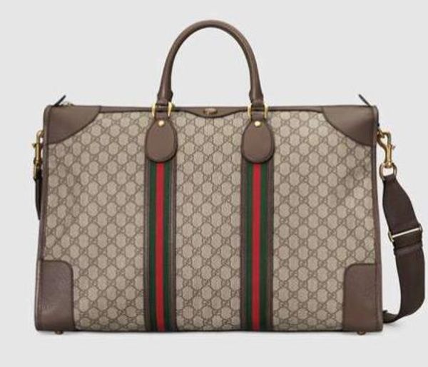 

Libobo6 m53263 keepall bandouliÃre 50 oft ided luggage men iconic bag handle houlder bag tote cro body bag clutche evening, Black;brown