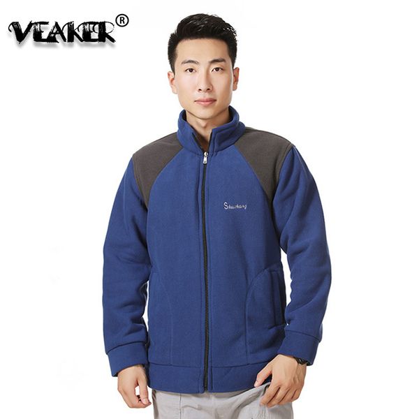 

2018 winter mens jackets sportswear warm army green polar fleece jacket coat male casual zipper jackets coat outerwear size 4xl, Black;brown
