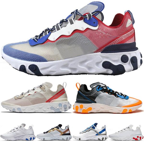 

new awival brand 87 55 women metallic react element mens total orange sail full white trainers royal tint green mist designer shoes