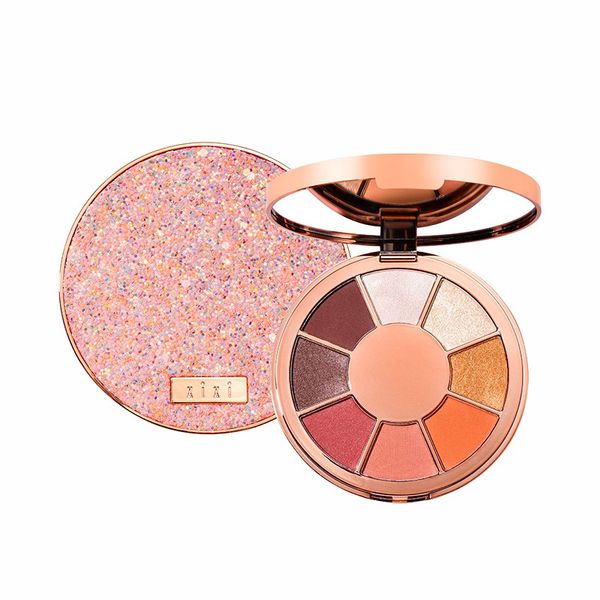 

9 color starry sky eyeshadow pallete long-lasting waterproof colorfast shimmer matte pearl eyeshadow makeup pallete*u