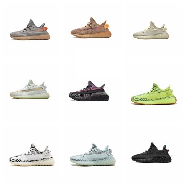 

t01 2020 kanye west earth desert cinder zyon linen tail light flax gid black state reflective yecheil men women running shoes