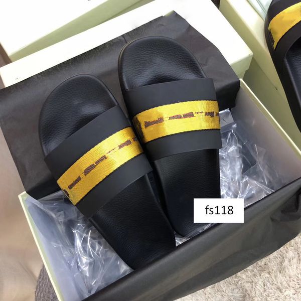 

designer off casual shoes indoor beach slippers white printing sweethearts shoes size 42, Black