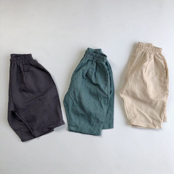 

2020 korea style baby girls boys shorts summer kids girls shorts 1-7 years, Black