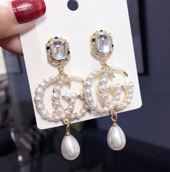 

earrings luxury jewelry fashion women mens earrings hip hop diamond stud earings iced out bling rock punk round wedding gift 0645, Golden;silver