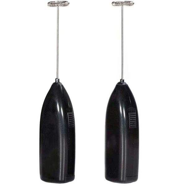 

milk frother handheld, coffee frother battery operated - electric whisk coffee stirrers, milk foamer, mini mixer useful gifts