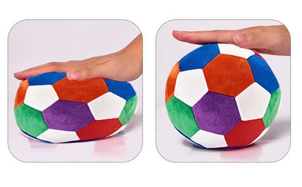 

pet patio plush ball toys kid room rainbow ball toy football baseball tennis for dog cat movement training decoration dhl shipping