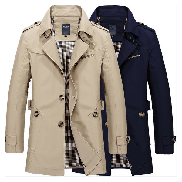 

designer men jacket luxury autumn jacket casual cross-country thin work jacket cotton windbreaker plus size m-5xl 2019 new, Black;brown