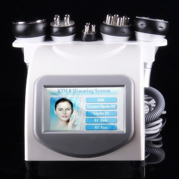 

Radio frequency bipolar ultra onic cavitation 5in1 cellulite removal limming machine vacuum weight lo beauty equipment
