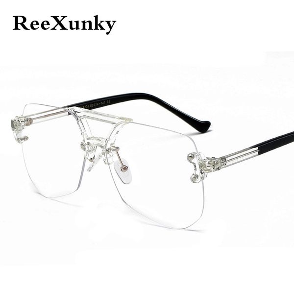 

blue light blocking glasses computer screen eye protection pchromic lens eyewear frames anti eye fatigue goggles sunglasses, White;black