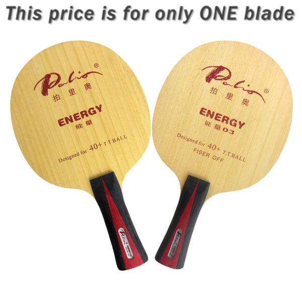 

palio energy03 energy 03 energy-03 5wood+4fiber table tennis blade for pingpong racket