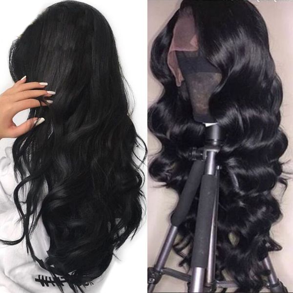 

9а норка бразильский девы волос glueless фронта шнурка человеческих волос парики для чернокожих женщин pre щипковых бразильский рами body wa, Black;brown