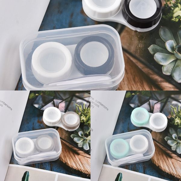 

portable pp case case invisible glasses single and auxiliary macaron pp box invisible glasses matching box
