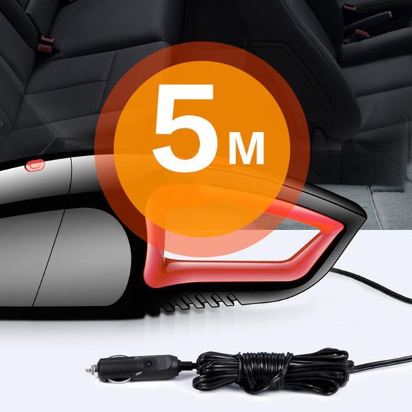 

car vacuum cleaner portable vacuum cleaner for car 120w high power suction wet dry 12v accessories