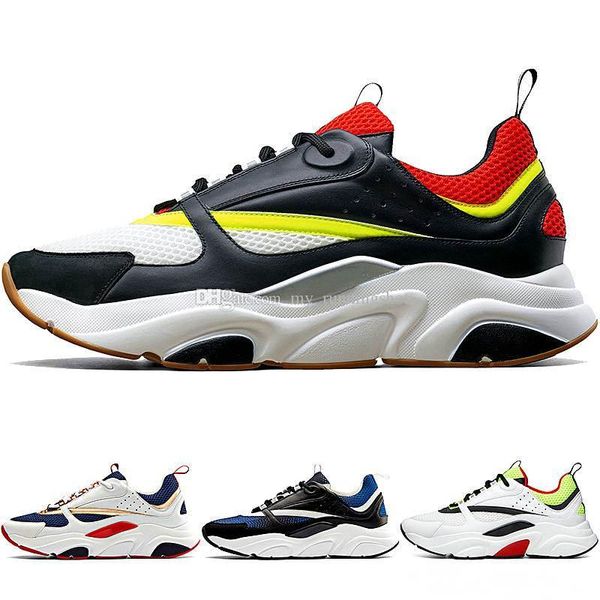 

new b22 b23 men canvas and calfskin trainers running shoes fashion sneakers designer brand casual shoes luxury shoes