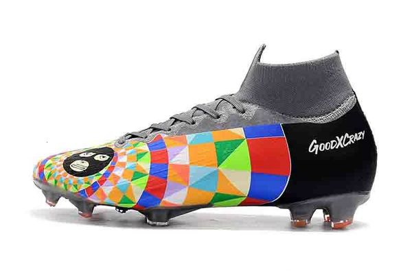 

2020 mercurial superfly good crazy soccer shoes vi 360 elite fg 12 cr7 ronaldo neymar mens football boots designer cleats 39-45