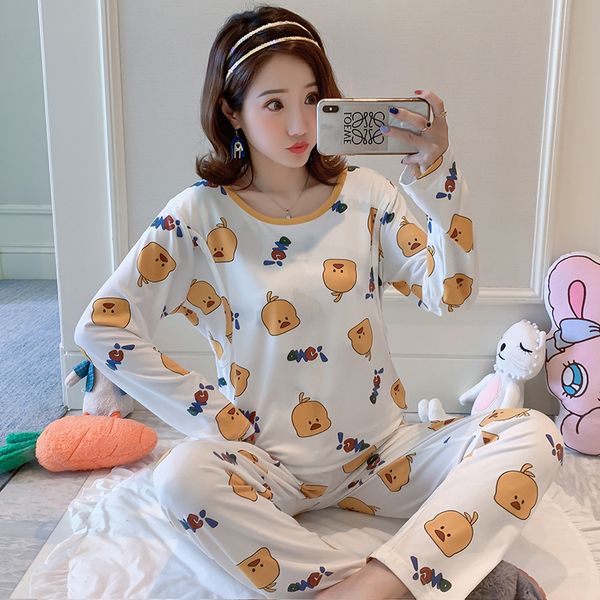 

Pregnant Women Confinement Clothing Double Long Qmilch Japanese Korean Hoodie WOMEN'S Dress Maternal Pajamas Maternal Lactation