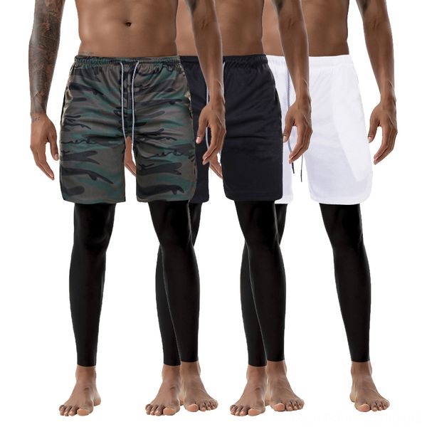 

men 2 in 1 joggers shorts phone security pockets 2020 spring outdoor wear athletic & outdoor apparel quick drying pants builtin, Brown;gray