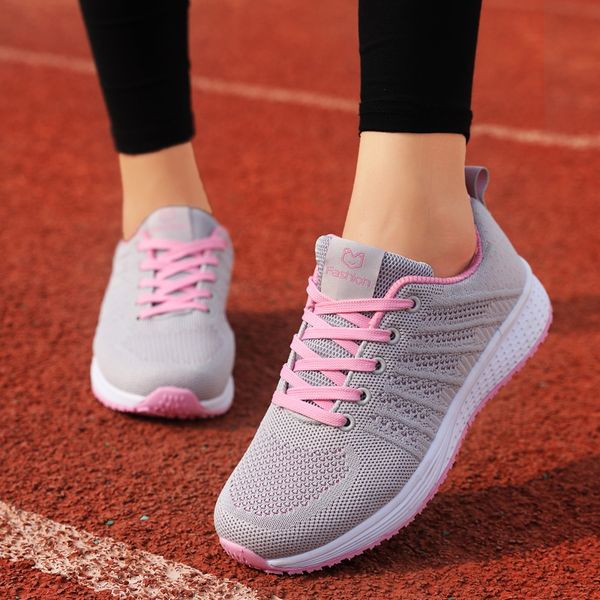 

size 35-41 sneakers air mesh woman running sports shoes lightweight breathable running shoes comfortable trainers outdoors girl