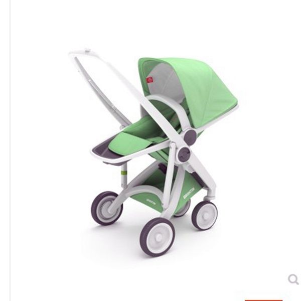 

baby stroller with high landscapes, light folding, seatable and reclining two-way baby stroller