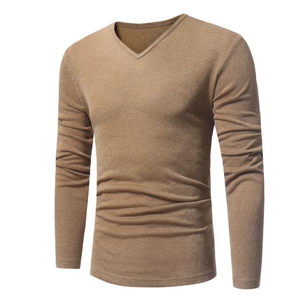 

2019 de qualidade da marca camisola dos homens 100% algodao pullovers camisola dos homens solidos slim fit bordado, White;black