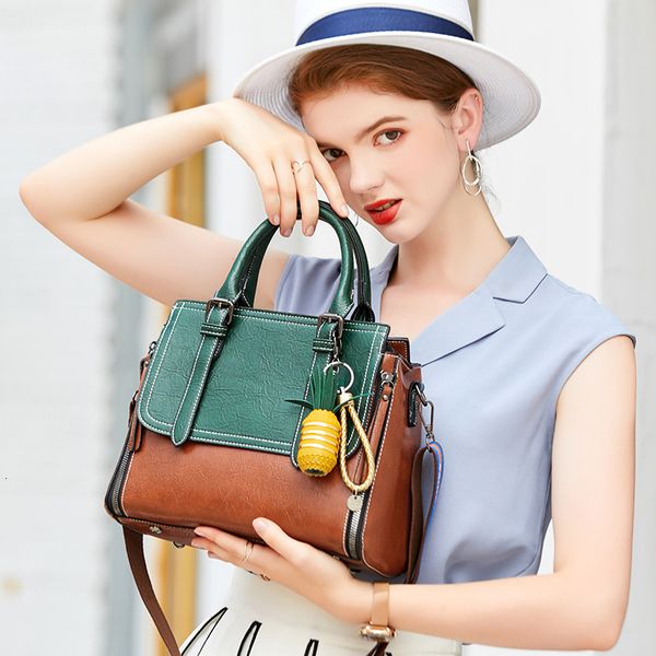 

retro woman large capacity handbag joker single tide atmosphere shoulder bag fashion pu leather female crossbody bags for women