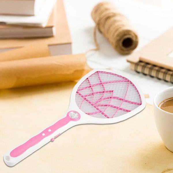 

18650 battery electric bug zapper swatter racket usb rechargeable mosquito killer