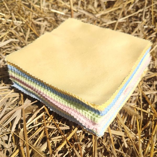 

sun gifts 13x13 microfiber knitted fabric phone wiping factory cloth glasses glasses cloth, Blue