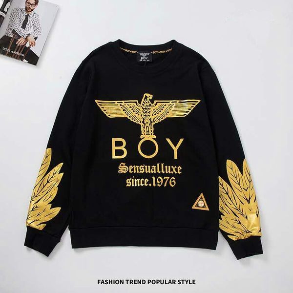 

designer mens hoodies long sleeve brand hoodies with animal pattern autumn luxury pullover streetwear sweatshirts for men clothing wholesale, Black