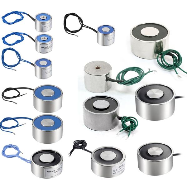 

uxcell 400н сосание диск электромагнитный лифт холдинг электромагнит постоянного тока 12/24в