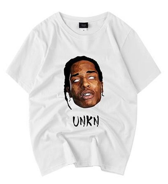 

rocky mens t shirts 3d printed short sleeved fashion women tshirts teenagers designer summer tees hiphop rapper clothing, White;black