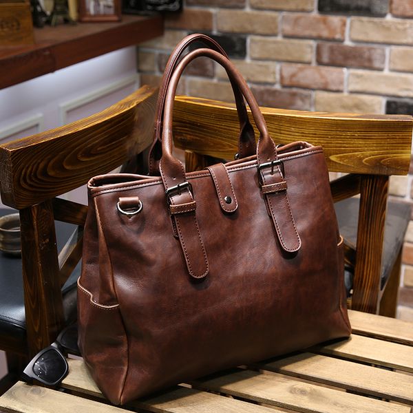 

handbag men's single shoulder bag messenger bag men's high-end leisure multi-functional