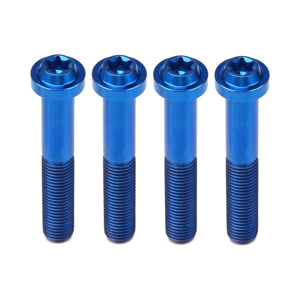 

m10x1.25x60 titanium ti alloy gr5 caliper bolt screw nuts for yamaha yzf r1 r1m r1s r6 r6s 600 1000