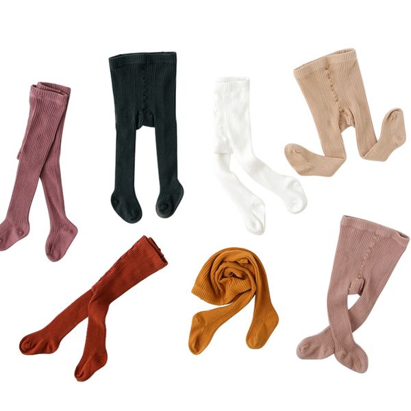 

autumn winter children girls pantyhose cotton knited tights kids toddlers baby long tights 0-4y, Blue