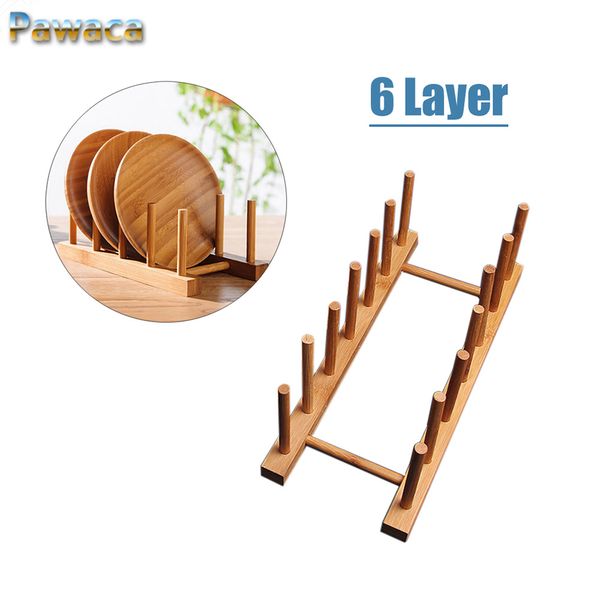 2019 2018 Wooden Drainer Plate Stand Wooden Dish Plate Fold Rack